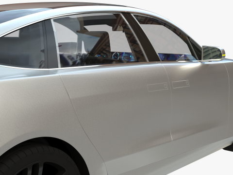Coupe SUV 3D 模型