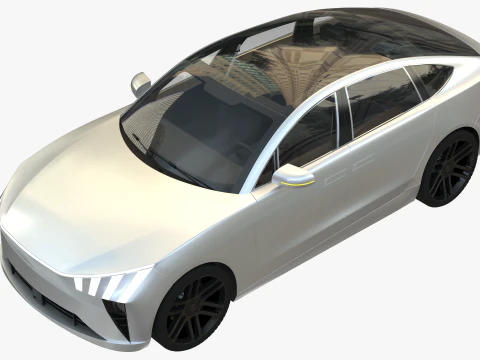 Coupe SUV 3D Model