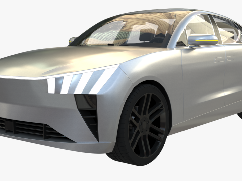Coupe SUV 3D 模型