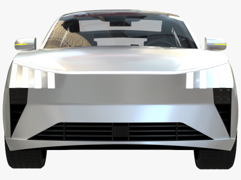 Coupe SUV 3D 模型