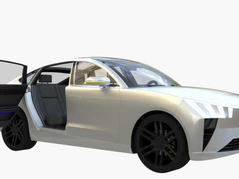Coupe SUV 3D 模型