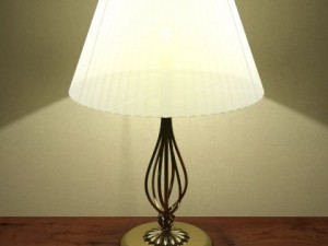 table lamp with lampshade 3D Модель