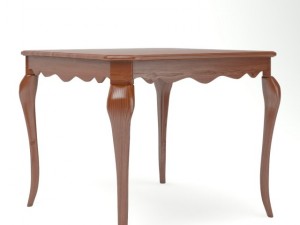 dining room furniture set 3Dモデル