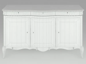 dining room furniture set 3D Model