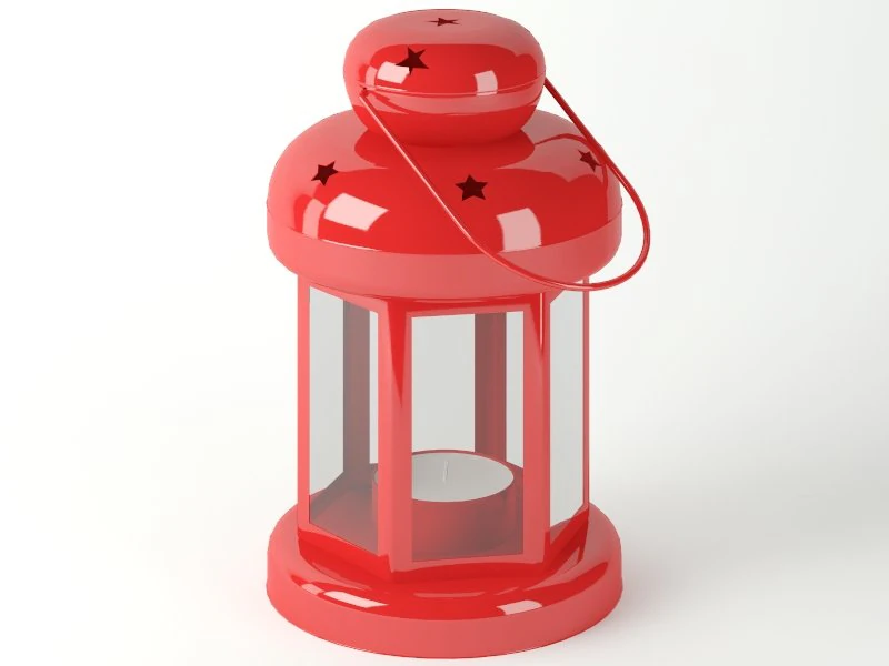 lantern 3D Model .c4d .max .obj .3ds .fbx .stl .blend 