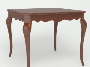 table and chairs 3D Model