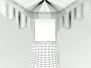 table and chairs 3D Model