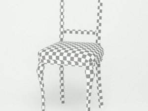 table and chairs 3D Model