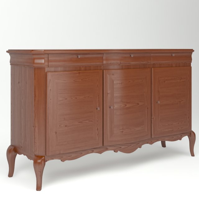 sideboard Modèle 3D .c4d .max .obj .3ds .fbx .stl .blend 