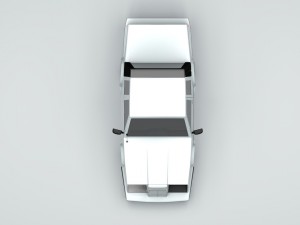 low poly fortnite car 3D Model
