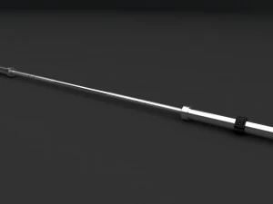 olympic weightlifting barbell crossfit 3D Model