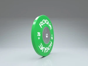 olympic weightlifting barbell crossfit 3D Model