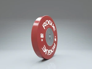 olympic weightlifting barbell crossfit 3D Model