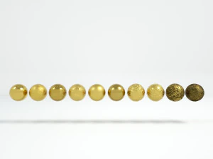 सिनेमा4डी ऑक्टेन रेंडर के लिए 10 स्वर्ण सामग्री बनावट CG टेक्स्चर्स