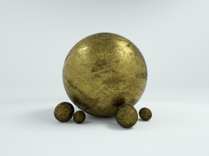 10 gold materials textures for cinema4d octane render CG टेक्स्चर्स