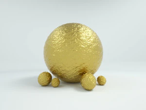 सिनेमा4डी ऑक्टेन रेंडर के लिए 10 स्वर्ण सामग्री बनावट CG टेक्स्चर्स