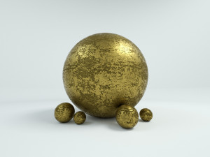 10 gold materials textures for cinema4d octane render CG टेक्स्चर्स