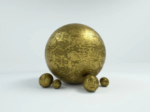 सिनेमा4डी ऑक्टेन रेंडर के लिए 10 स्वर्ण सामग्री बनावट CG टेक्स्चर्स