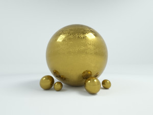 10 gold materials textures for cinema4d octane render CG टेक्स्चर्स