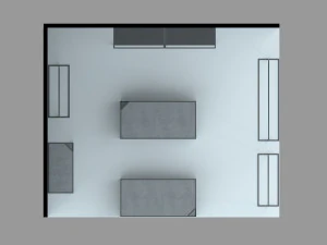 shop in shop store 3D Model