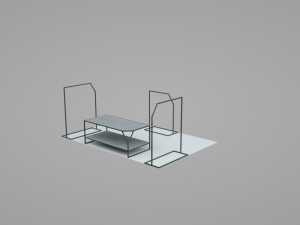 shop in shop store 3D मॉडल