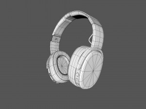 skullcandy crusher wireless headphone 3D Model