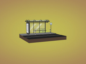 busstop Modelo 3D