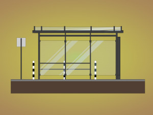 busstop Modelo 3D
