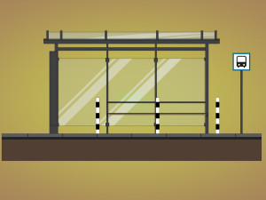 busstop Modelo 3D