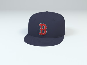 boston red sox baseball caps Modello 3D