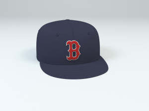boston red sox baseball caps Modello 3D