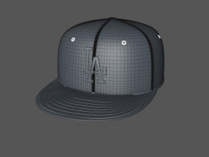 la dodgers baseball caps 3D-Modell