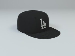 la dodgers baseball caps 3D-Modell