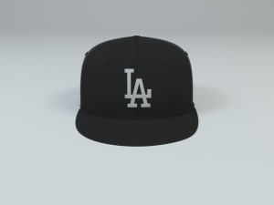 la dodgers baseball caps 3D-Modell