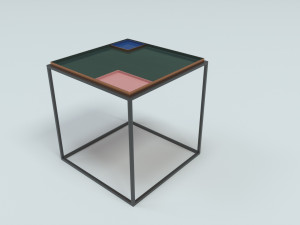 design side table fama 3D Модель