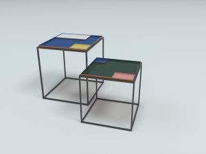 design side table fama 3D Модель