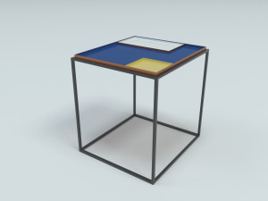 design side table fama 3D Модель