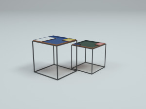 design side table fama 3D Модель