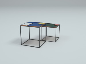 design side table fama 3D Модель