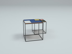 design side table fama 3D Модель