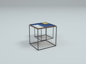 design side table fama 3D Модель