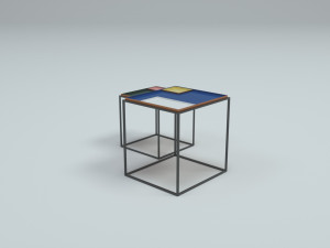 design side table fama 3D Модель