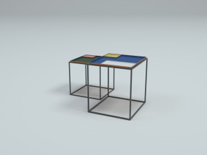 design side table fama 3D Модель