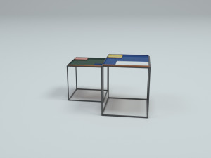 design side table fama 3D Модель