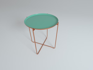 design side table khloe Model 3D