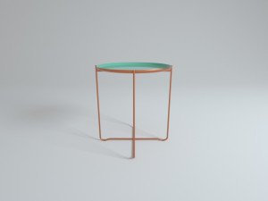 design side table khloe Model 3D