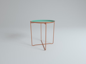 design side table khloe Model 3D
