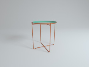 design side table khloe Model 3D
