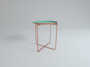 design side table khloe Model 3D