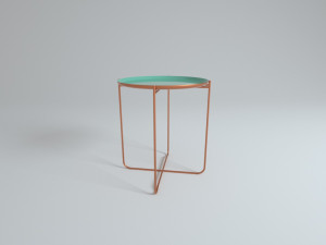 design side table khloe Model 3D